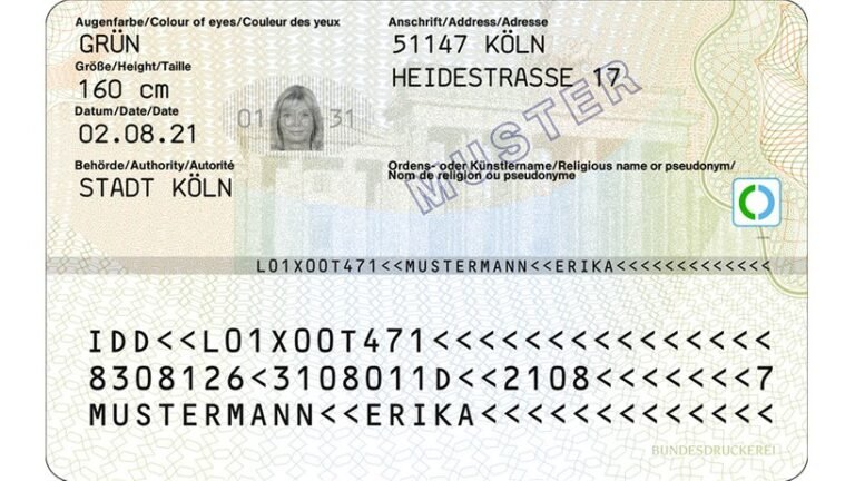 Personalausweis Deutschland beantragen
